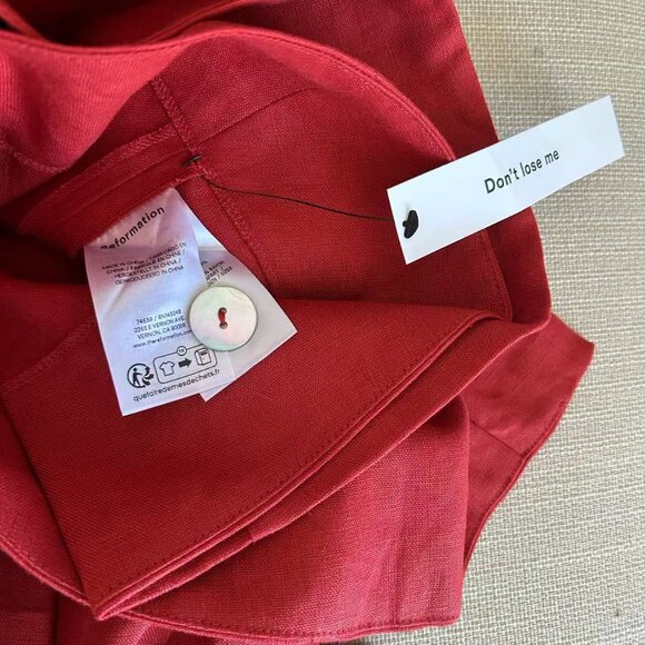 Reformation Red Midi Dress - Picture 10 of 10